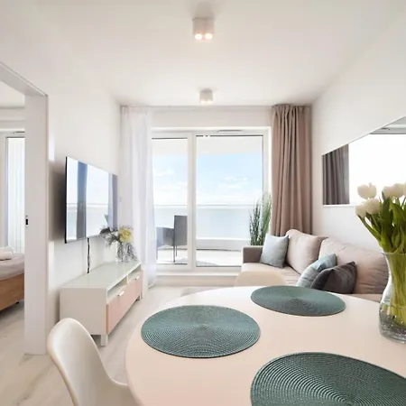 Pearl Gamma 4314 Atk Z Tarasem - 3 Min Pieszo Do Plazy, Parking W Cenie Apartment