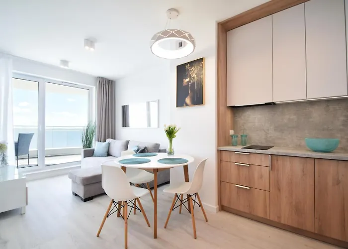 Apartament Rogowo Pearl Gamma 4314 Apartamenty ATK z tarasem - 3 min pieszo do plaży, parking w cenie