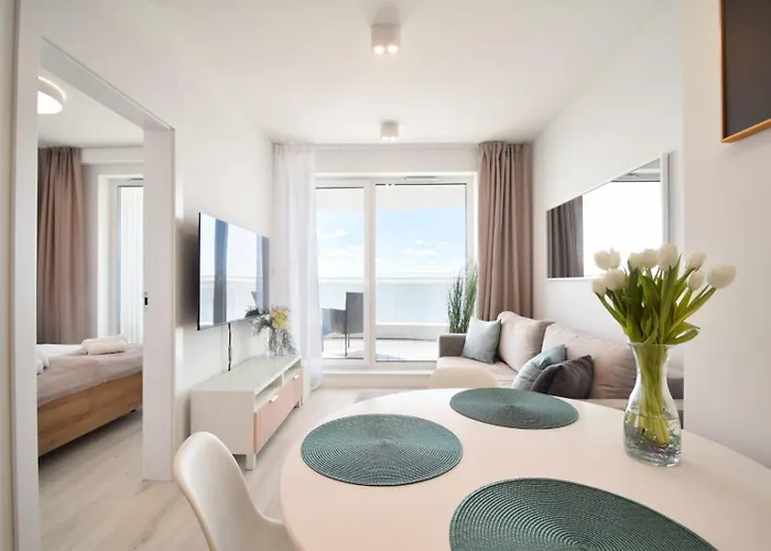 Rogowo Pearl Gamma 4314 Apartamenty ATK z tarasem - 3 min pieszo do plaży, parking w cenie Apartament