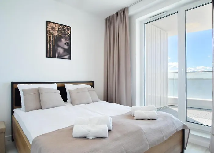 Rogowo Pearl Gamma 4314 Apartamenty ATK z tarasem - 3 min pieszo do plaży, parking w cenie * Rogowo (Gryfice)