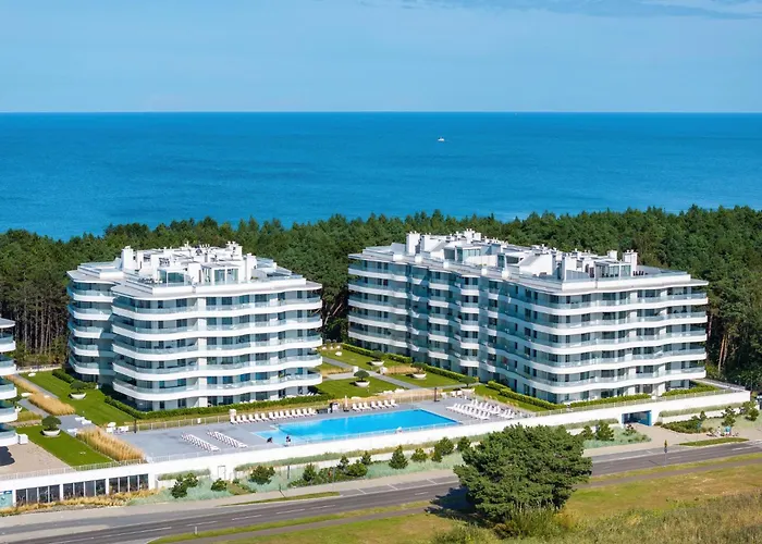 Rogowo Pearl Gamma 4314 Apartamenty ATK z tarasem - 3 min pieszo do plaży, parking w cenie * Rogowo (Gryfice)