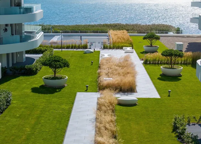 Rogowo Pearl Gamma 4314 Apartamenty ATK z tarasem - 3 min pieszo do plaży, parking w cenie Apartament Rogowo (Gryfice)